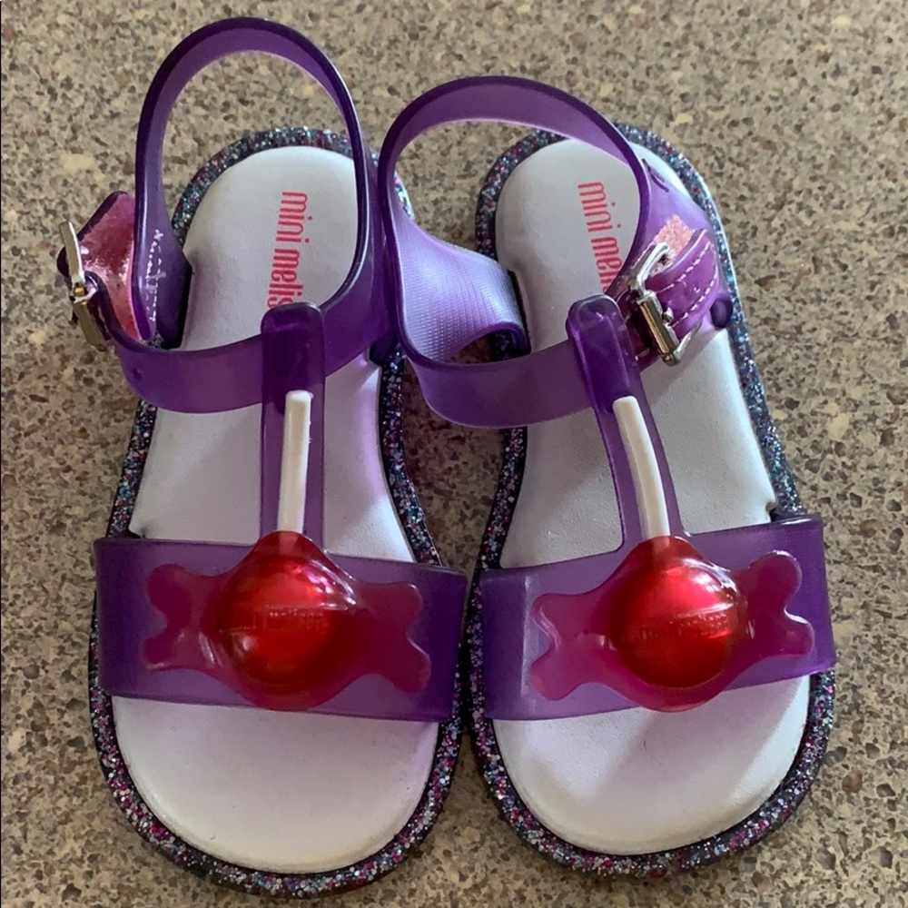 Mini Melissa lollipop sandals